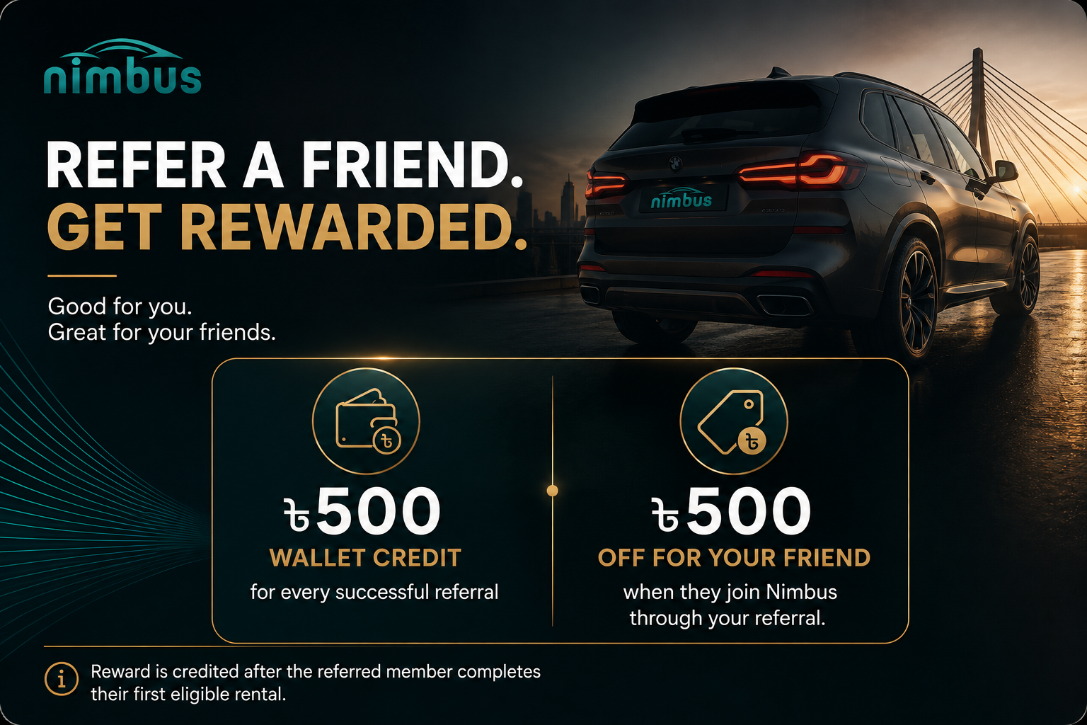 Refer a Friend & Get ৳500